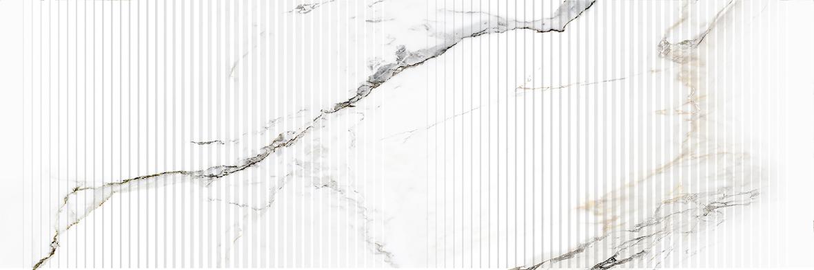 CALACATTA PAONAZZO SHINY DECOR RECT. 29,5x90 - B59