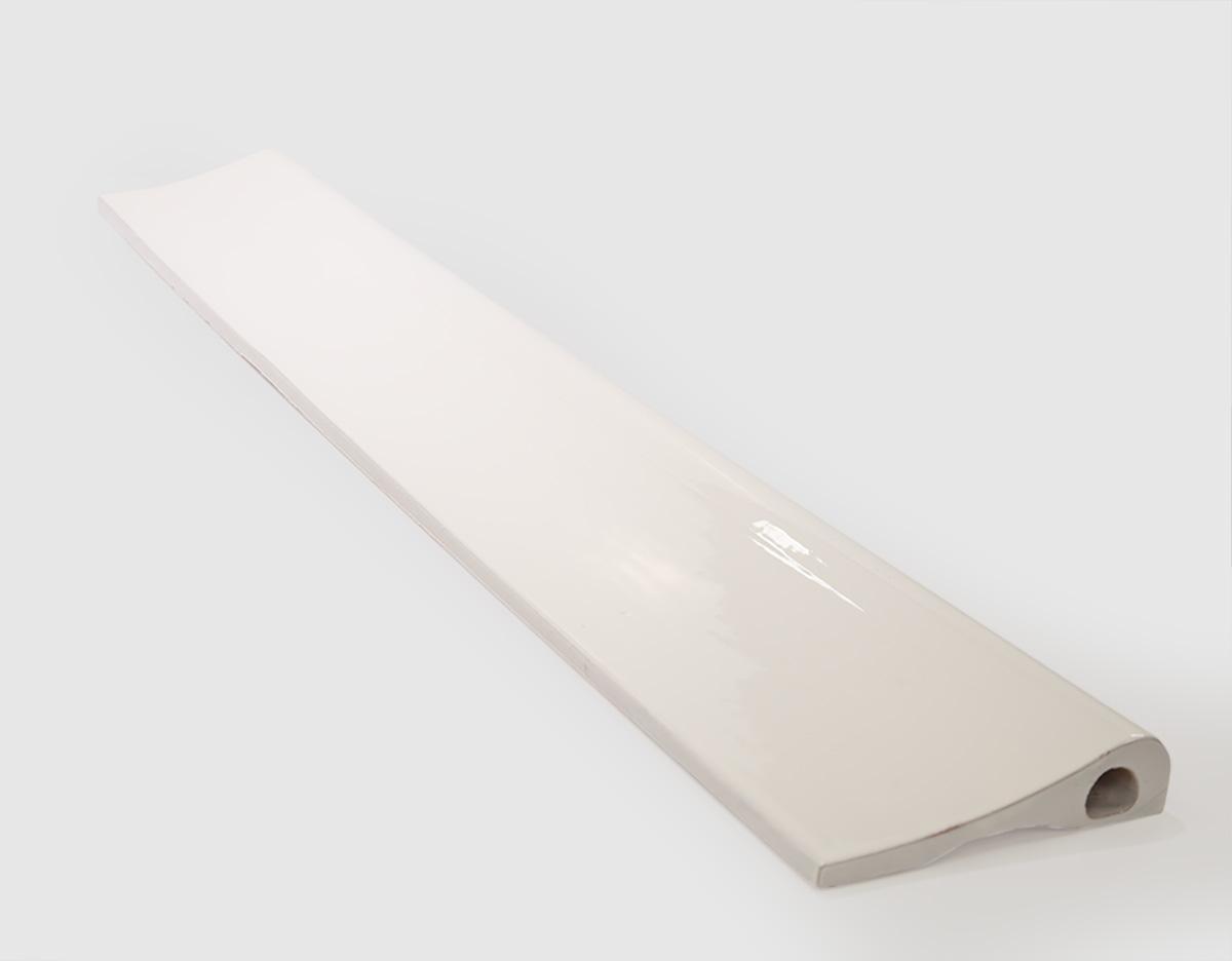 MOLDURA NEBULA WHITE SHINY 14X90